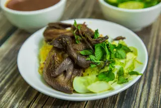 Hình ảnh Xôi chim cút rán