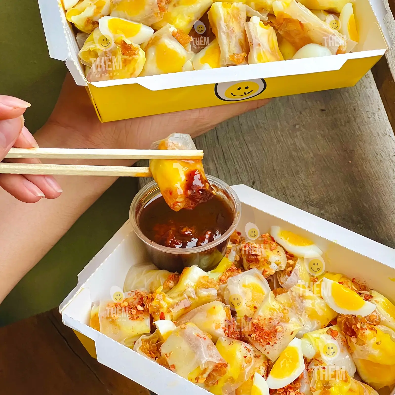 Hình ảnh Bánh Tráng Cuộn Bơ Béo Trứng Lòng Đào