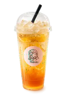 Hình ảnh trà tắc hạt chia 