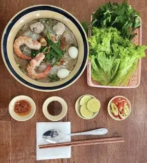 Hình ảnh Hủ Tiếu Tôm Nước