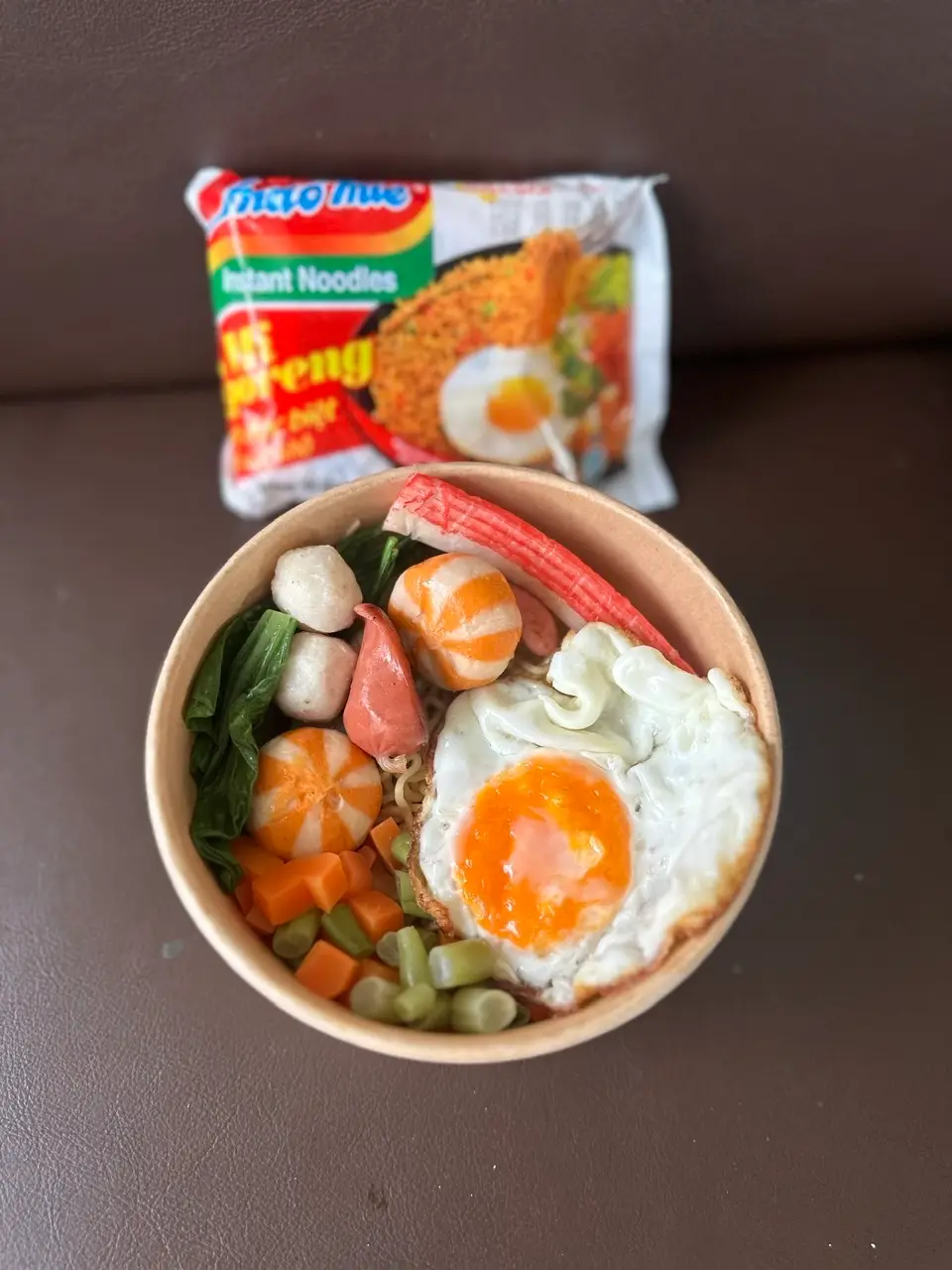 Hình ảnh Mì trộn indomie Đặc biệt