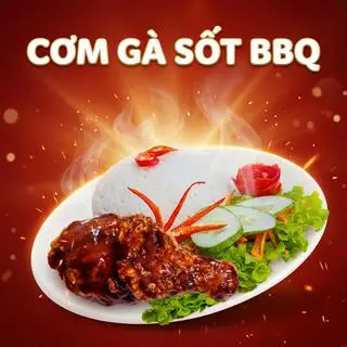 Hình ảnh Cơm gà sốt BBQ
