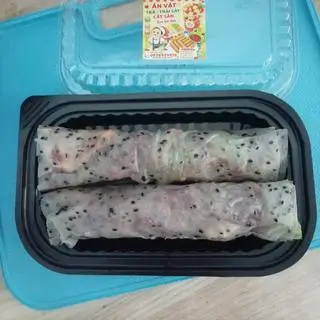 Hình ảnh Bánh tráng cuốn mắm ruốc