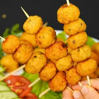 Hình ảnh cá viên chiên