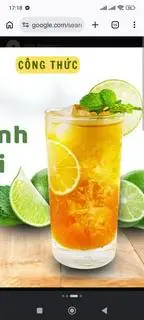 Hình ảnh trà tắc thảo dược 
