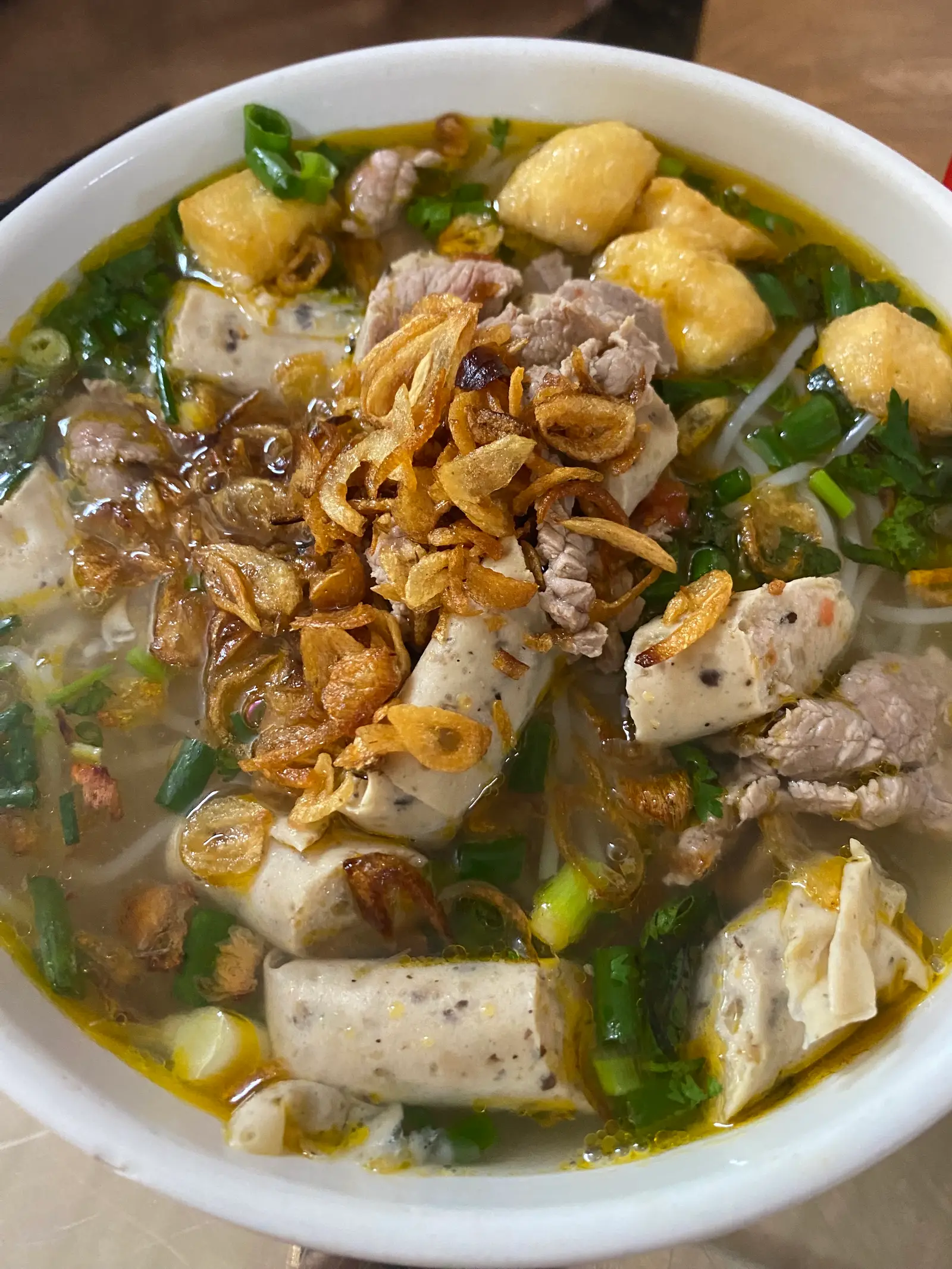 Hình ảnh bún riêu cua , giò ,đậu 