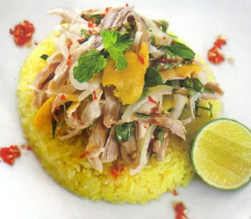 Hình ảnh Cơm gà xé