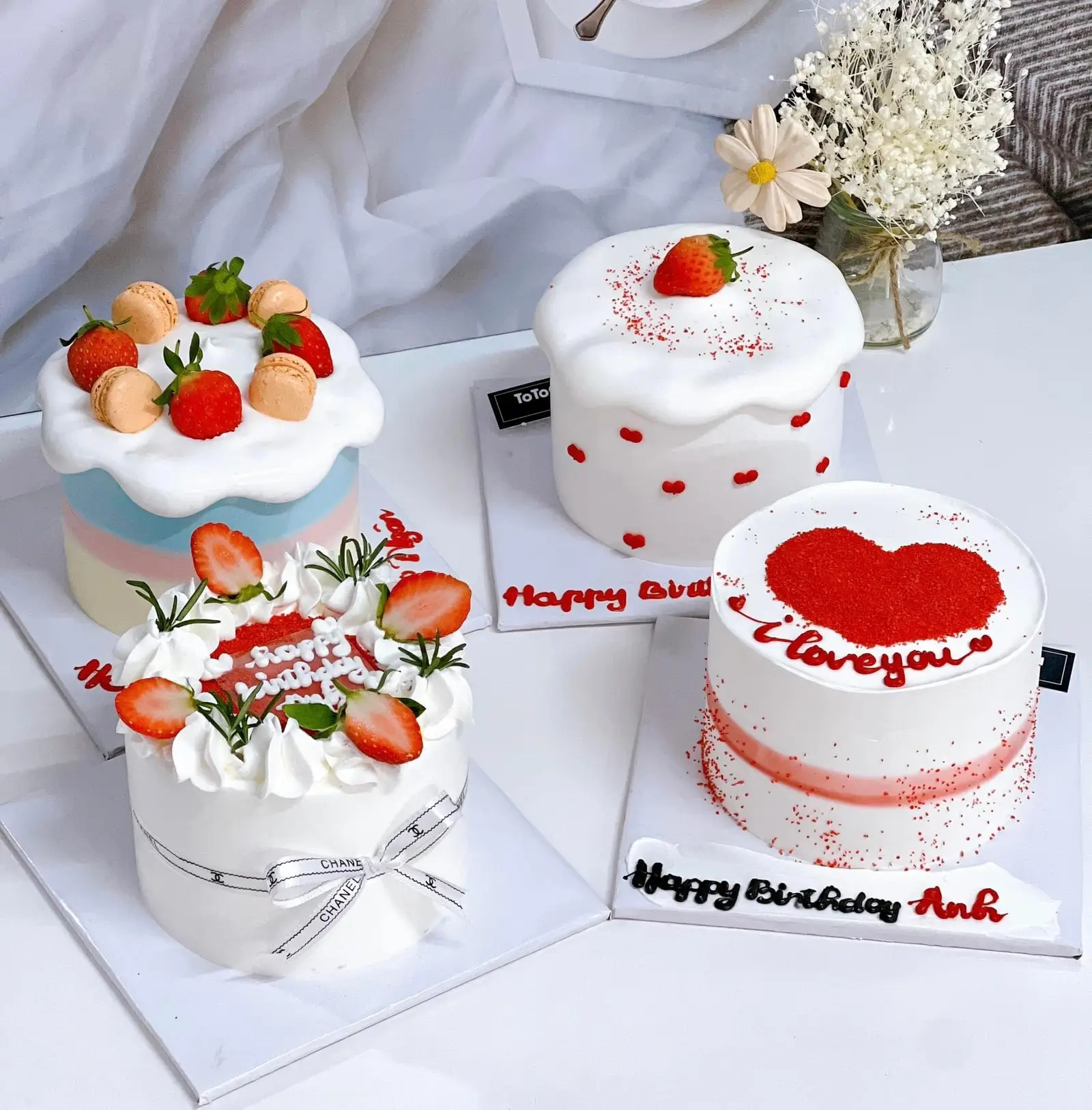 Hình ảnh bánh kem size XL
