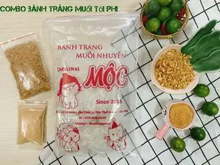 Hình ảnh Combo Bánh Tráng Muối Tỏi Phi