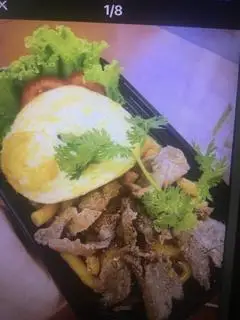 Hình ảnh nui xào bò trứng 