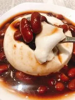 Hình ảnh đậu hũ đậu đỏ