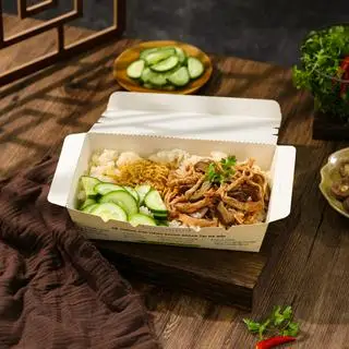 Hình ảnh Xôi gà nấm