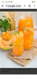Hình ảnh nươc ép dưa vàng 