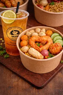 Hình ảnh Combo Mỳ Trộn Indomie topping + Trà Chanh Vị Nhài 