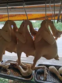 Hình ảnh Cháo gà nửa con