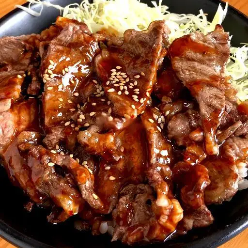 Hình ảnh Cơm thăn bò nướng- 牛ショートロイン丼