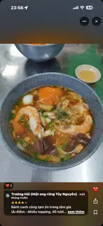 Hình ảnh Bánh canh ghẹ tôm chả 