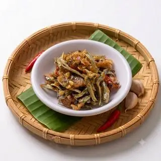 Hình ảnh Cá cơm rim