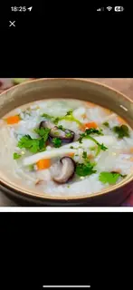 Hình ảnh Cháo thịt nấm 