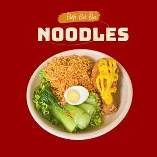 Hình ảnh Mì Trộn Đùi Gà Sốt Bơ Tỏi