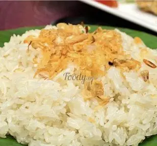 Hình ảnh Xôi nếp hành phi