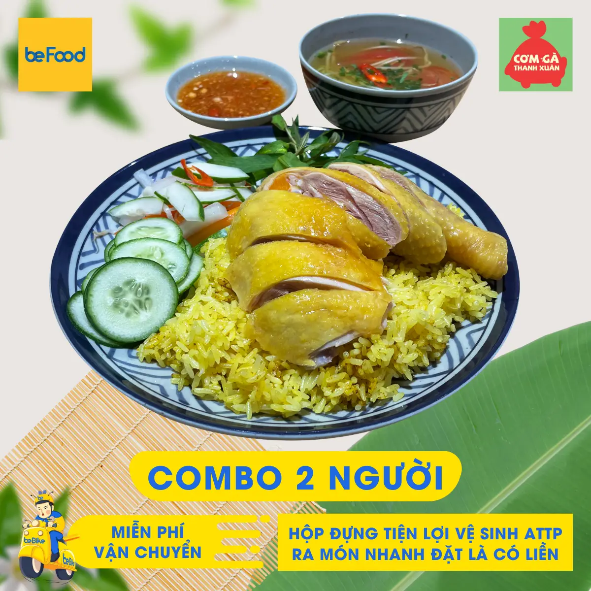 Hình ảnh Combo 2 Cơm Má Đùi