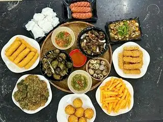 Hình ảnh 10 trứng cút lộn chấm mắm gừng