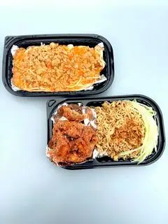 Hình ảnh Combo Couple ( Mì ý mix mì trộn gà rán)