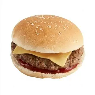 Hình ảnh Burger Bò Phô Mai