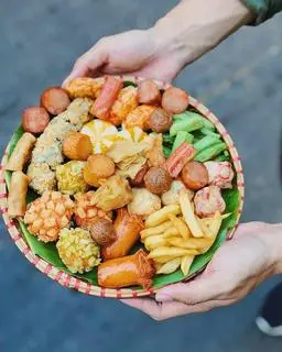 Hình ảnh Mẹt cá viên chiên