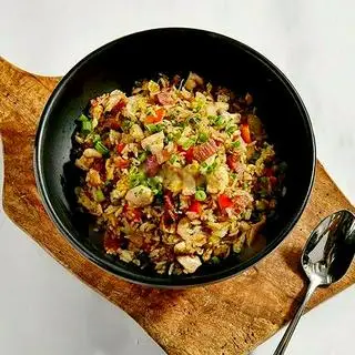 Hình ảnh Cơm gà tiêu đen - Pepper Chicken Fried Rice