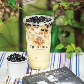 Hình ảnh Sữa tươi sầu riêng trân châu đường đen