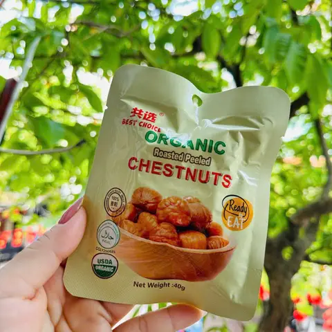 Hình ảnh hạt dẻ hữu cơ gói 40g