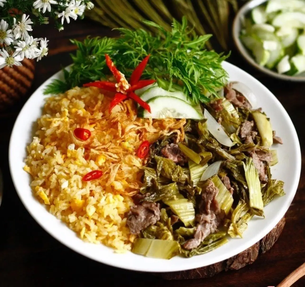 Hình ảnh Cơm rang dưa bò
