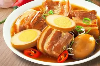 Hình ảnh Cơm thịt kho trứng