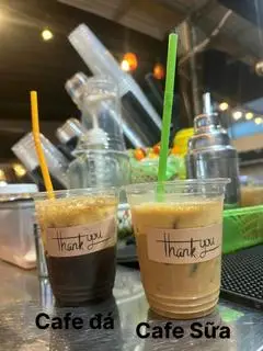 Hình ảnh Cafe đen đá pha máy