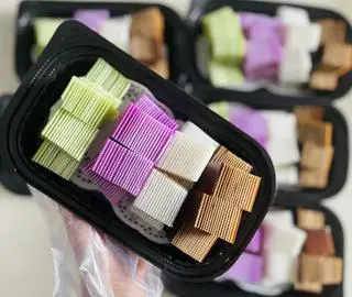 Hình ảnh Rau câu giòn ngàn lớp cắt sẵn mix vị ngẫu nhiên
