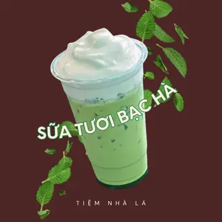 Hình ảnh Sữa tươi bạc hà