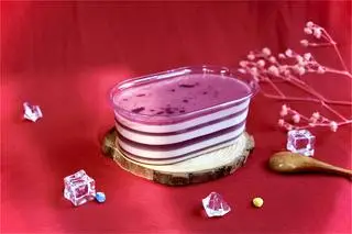 Hình ảnh Rau câu Chesse Việt quất