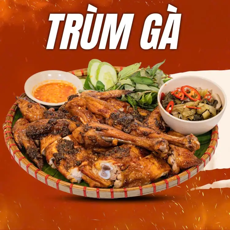 Hình ảnh Gà nướng mắc khén ( nữa con)