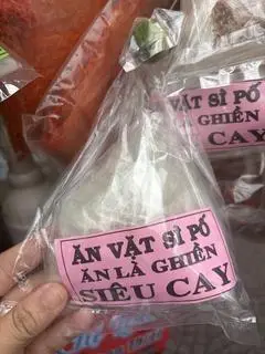 Hình ảnh Bánh tráng chấm siêu cay