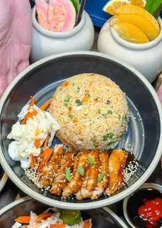 Hình ảnh Cơm Chiên MaLai - Gà Sốt Teriyaki (Nên Thử )