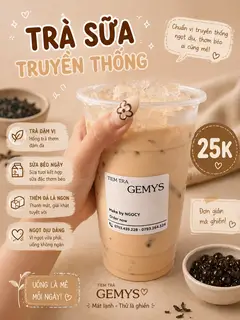 Hình ảnh Trà sữa truyền thống