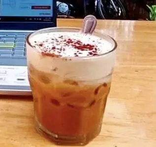 Hình ảnh Cà phê sữa kem muối