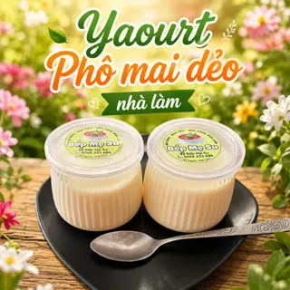 Hình ảnh Yaourt phô mai nhà làm - 2 hộp