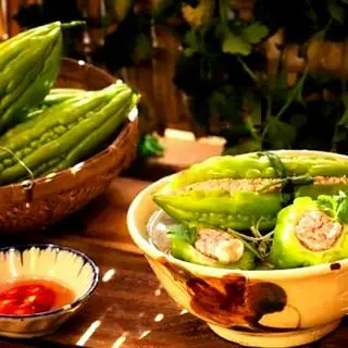 Hình ảnh Canh Khổ Qua dồn thịt