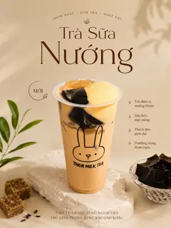 Hình ảnh Trà Sữa Nướng