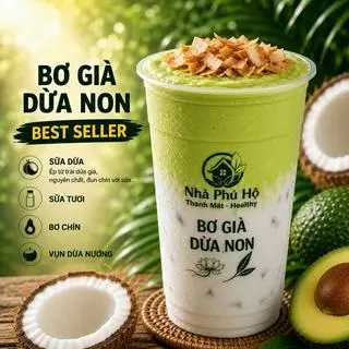 Hình ảnh Bơ Già Dừa Non - Best Seller