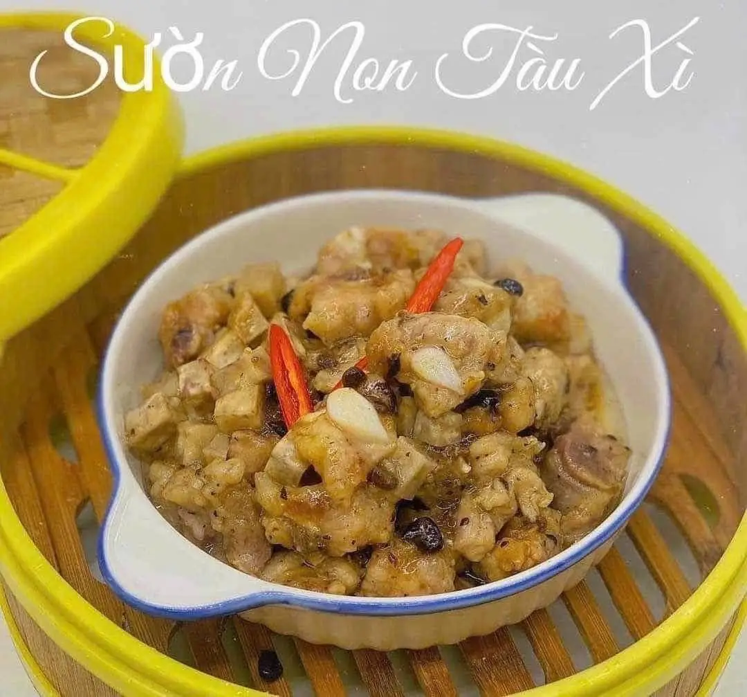 Hình ảnh Sườn Xào tàu Xì  + cơm trắng