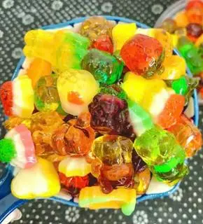 Hình ảnh Kẹo Dẻo Chip Chip Có Nhân Siêu Ngon Hũ 500g